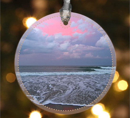 Magic Mystic ~Image on both sides of Metal Ornament complete w red ribbon & sash